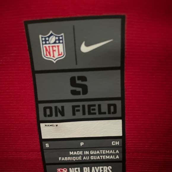 OFFICIAL NFL LICENSED MENS NIKE TAMPA BAY BUCCANEERS JERSEY NEW W / TAG - Picture 4 of 7